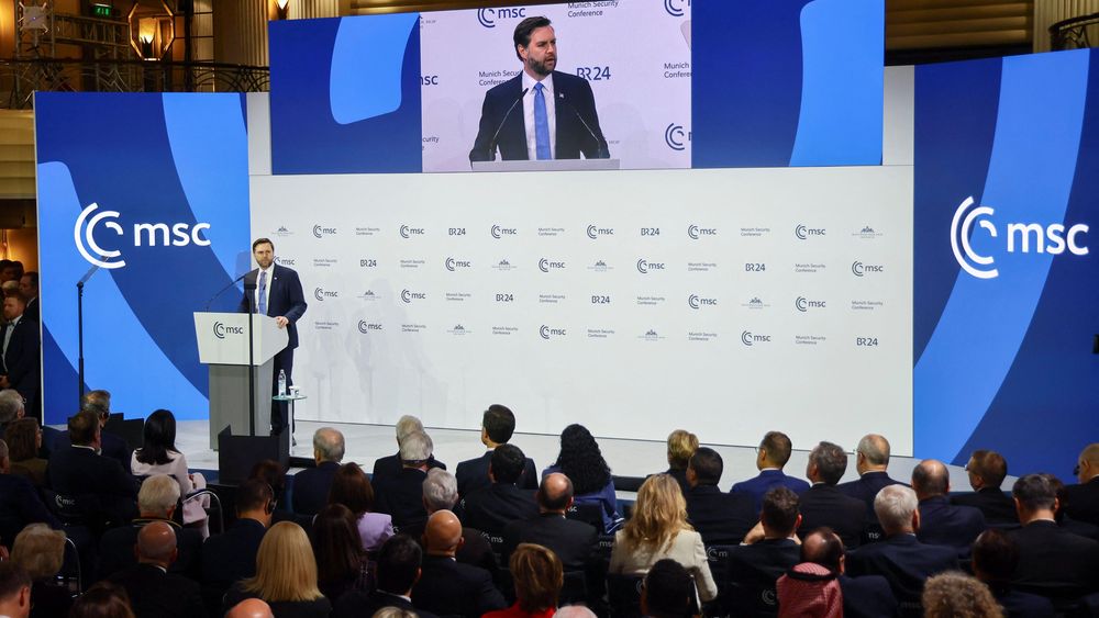 El vicepresidente de Estados Unidos, JD Vance, pronunció un cáustico discurso contra las democracias europeas, durante la Conferencia de Seguridad de Múnich.
