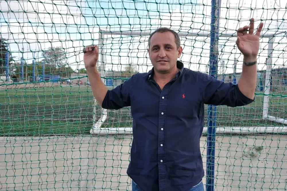 Nicolás López en 2020, cuando tenía el 50% de la SAD de Rentistas