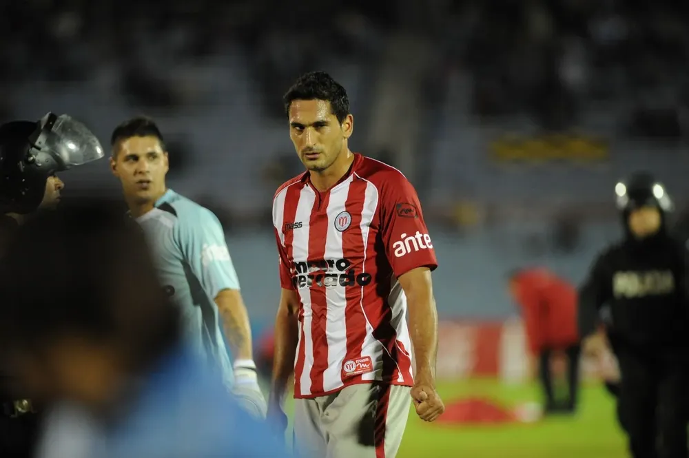 Sebastián Taborda en 2012, como jugador de River Plate