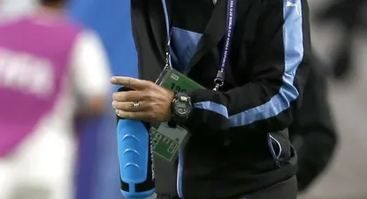 Fabián Coito en el partido ante Japón