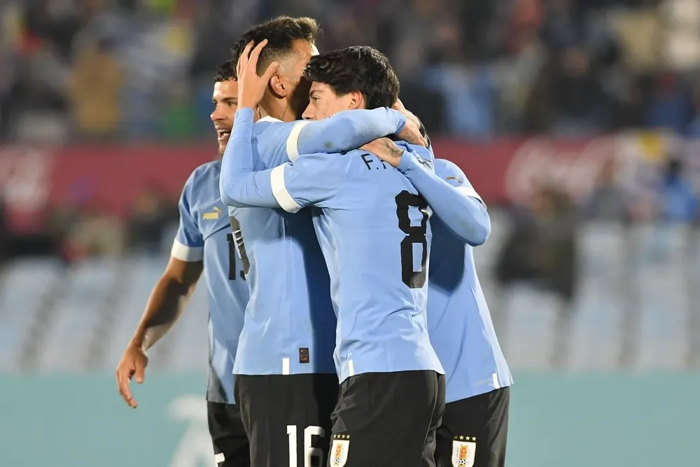 Festejo celeste ante Nicaragua