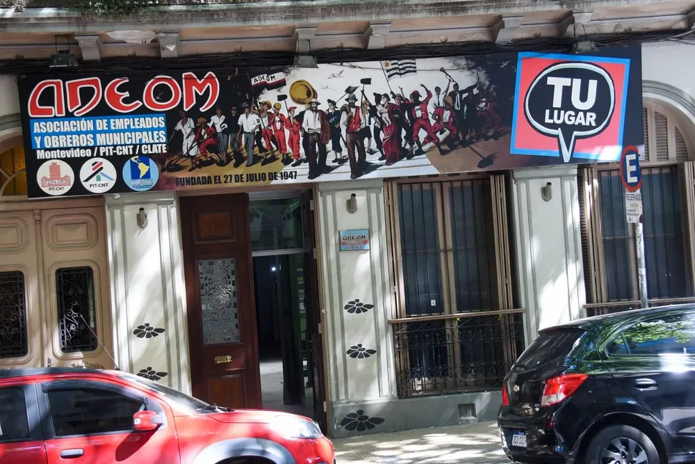 Sede del sindicato en Canelones y Aquiles Lanza