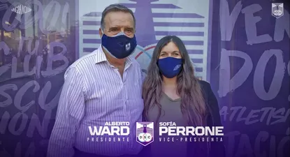 Alberto Ward y Sofía Perrone conducirán a Defensor Sporting hasta 2023