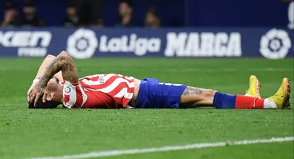 Josema Giménez se lesionó nuevamente en Atlético de Madrid