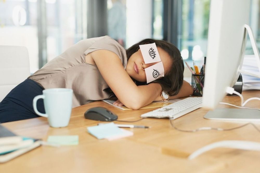 Descansar para rendir más. 