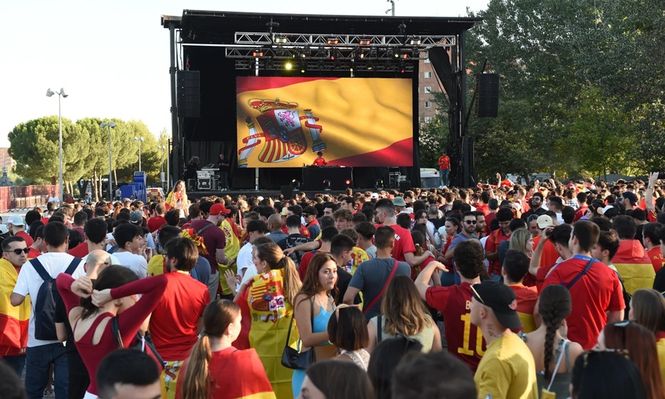 Eurocopa femenina: Parque de Berlín tendrá una pantalla gigante para alentar a España en la final