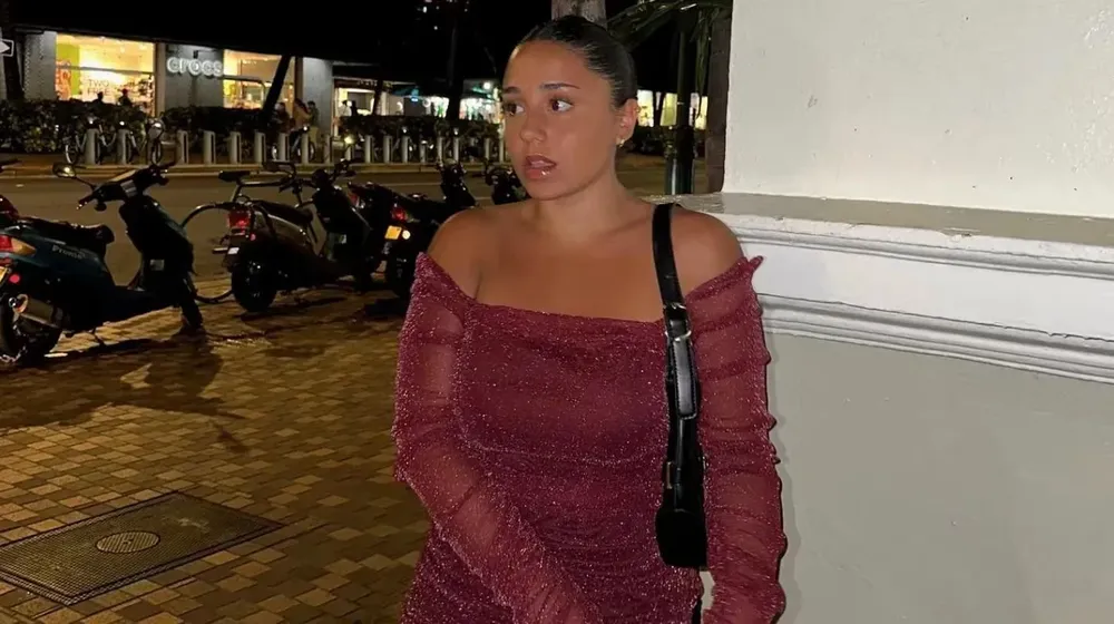 Martina Severino, pareja del arquero suplente de la Albiceleste, Rocco Ríos Novo