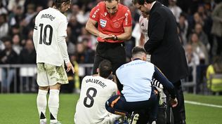 Fede Valverde sentido ante Valencia