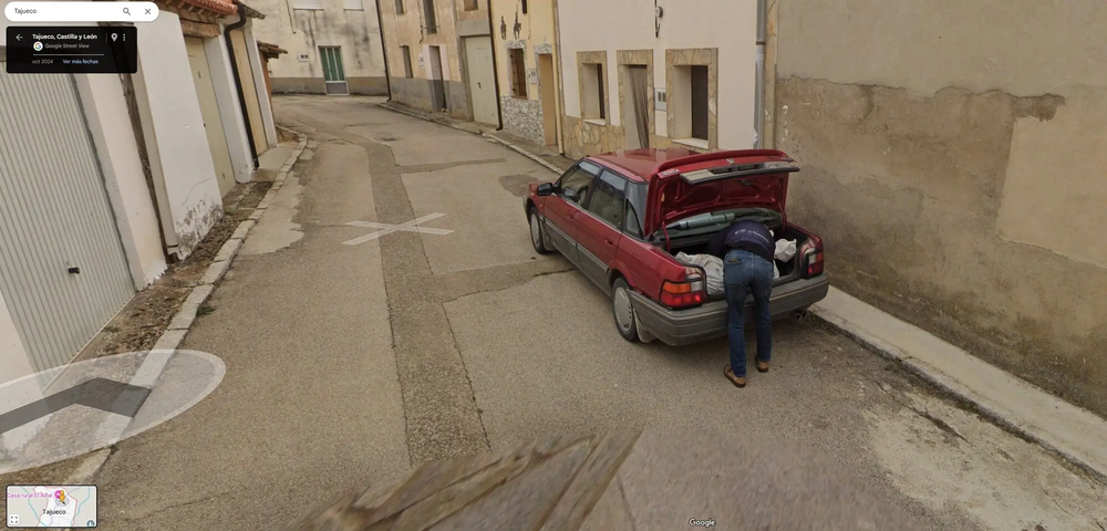 La imagen de google&nbsp; maps que incriminaría al presunto asesino del crimen de Soria.