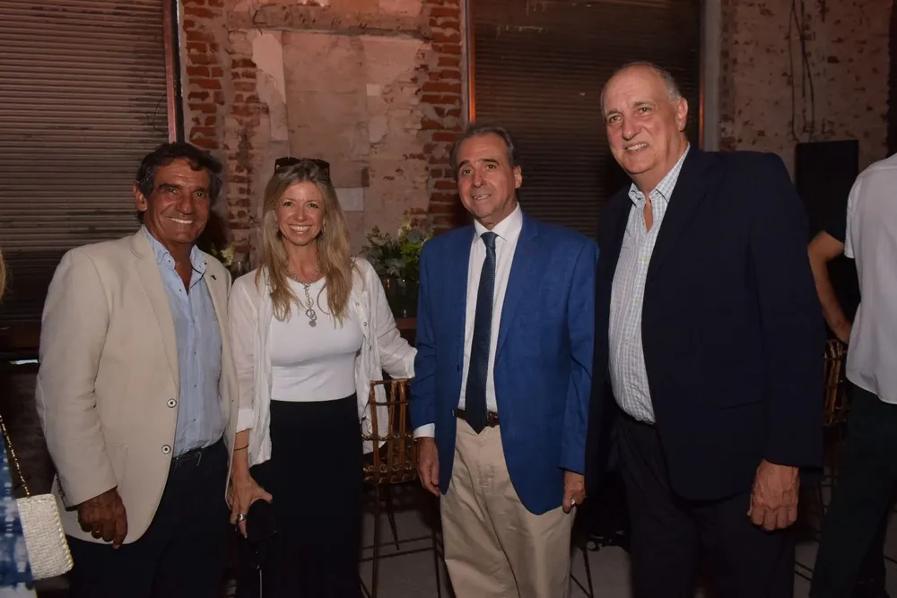 Martin Laventure, María Noel Coates, Remo Monzeglio y Eduardo Segredo