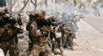 Este tipo de despliegue militar para funciones de orden público es inusual en Estados Unidos.