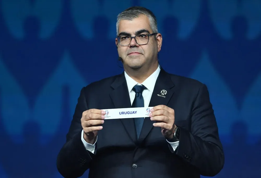 Sorteo de la Copa América bolilla de Uruguay