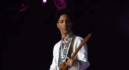 Prince durante una edición del festival Coachella