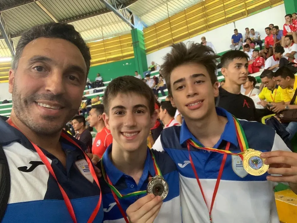 Pino Píriz, Tomás Dota y Bruno Ayphassoro