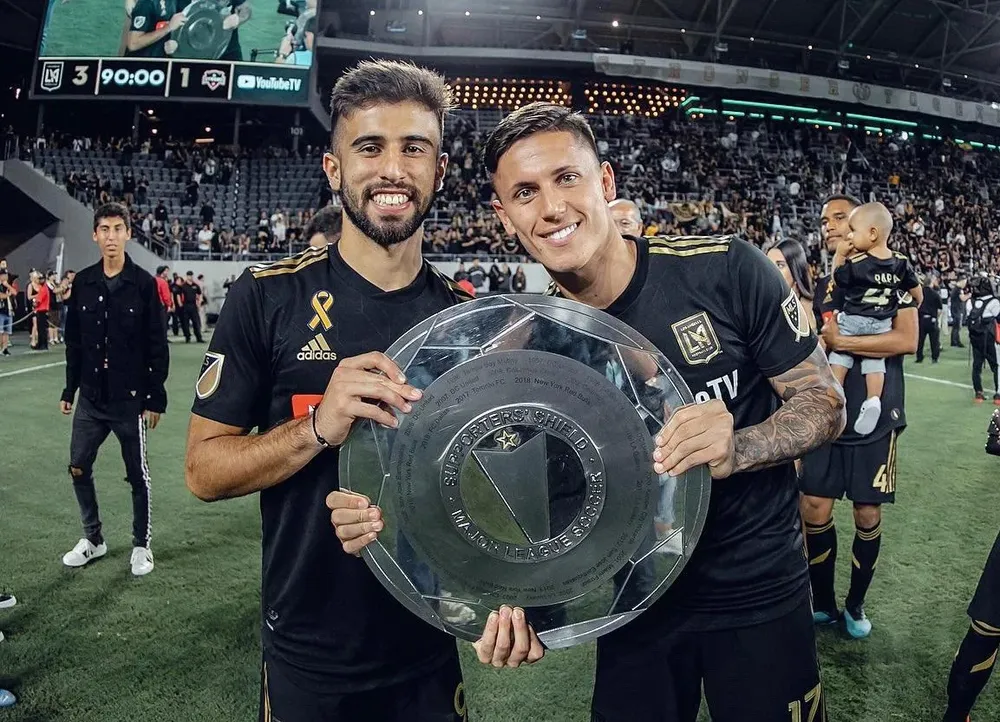 Rossi y Brian Rodríguez