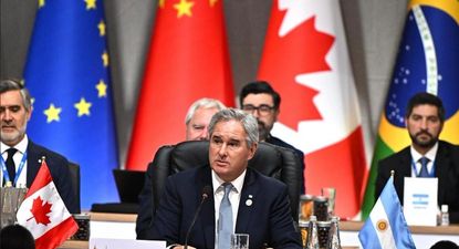 El canciller Pablo Quirno fue el representante argentino en el G20.&nbsp;