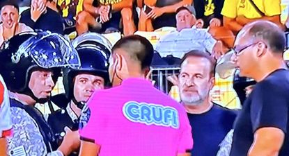 La foto que subió Javier Cabo, de la SAD de Racing