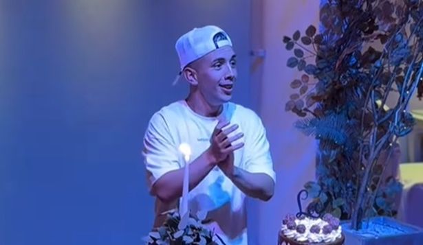 La emoción de Leo Fernández en su cumpleaños