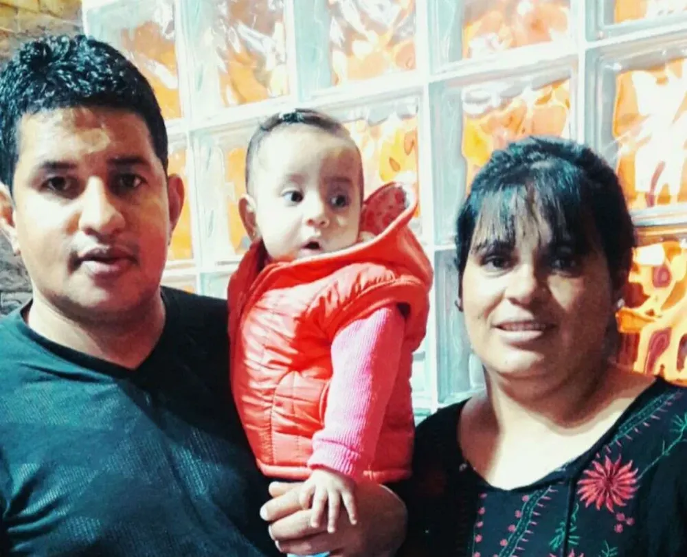Álvaro Smith y Macarena Melo son los padres de Bianca