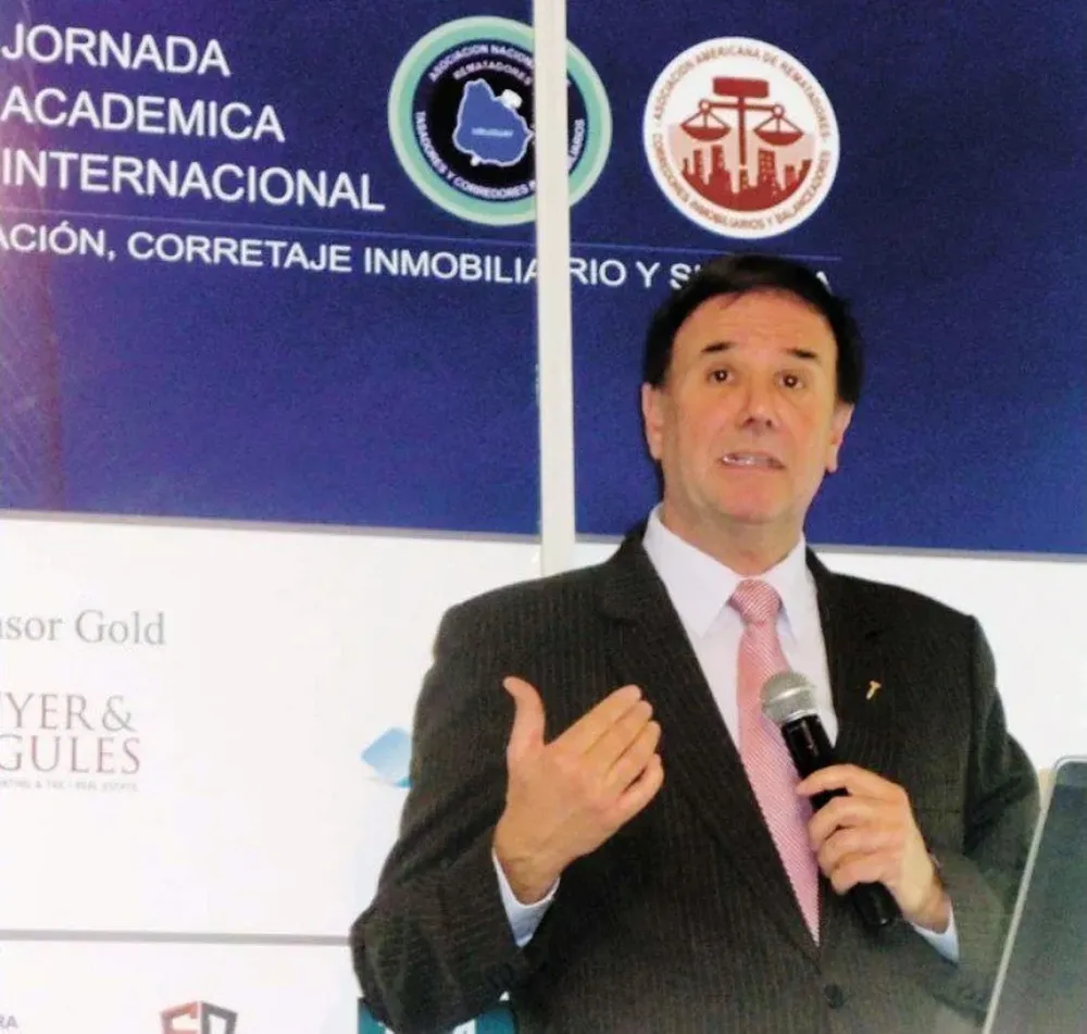 Mario Stefanoli, presidente de la Asociación Nacional de Rematadores