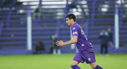 Guillermo De los Santos terminó lesionado en la rodilla