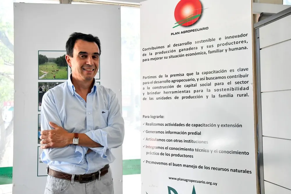 Carlos Molina, director general del Instituto Plan Agropecuario.