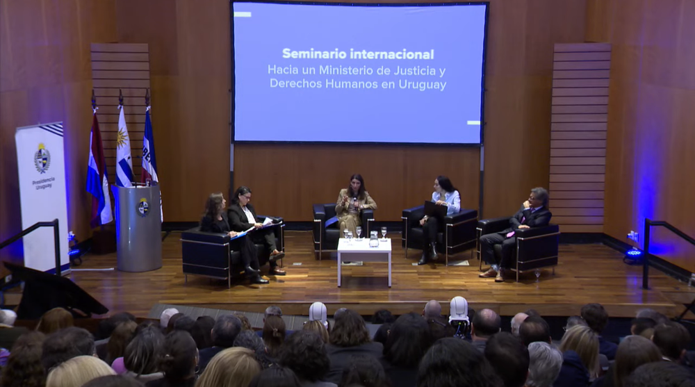 Semanario Internacional: Hacia un Ministerio de Justicia y Derechos Humanos en Uruguay