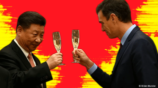 Pedro Sánchez y Xi Xinping, reunidos en Pekin.&nbsp;