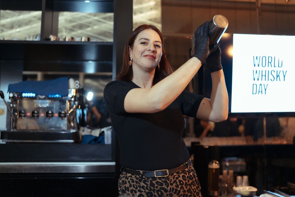 María José Fagúndez, bartender de Dakota. 