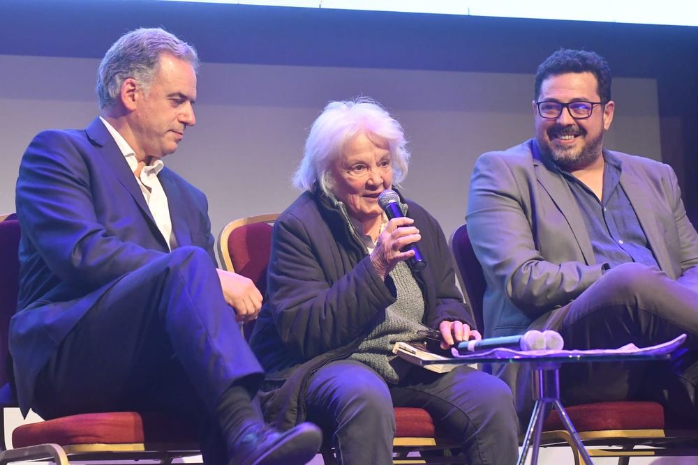 Lucía Topolansky en presentación de la Lista 609