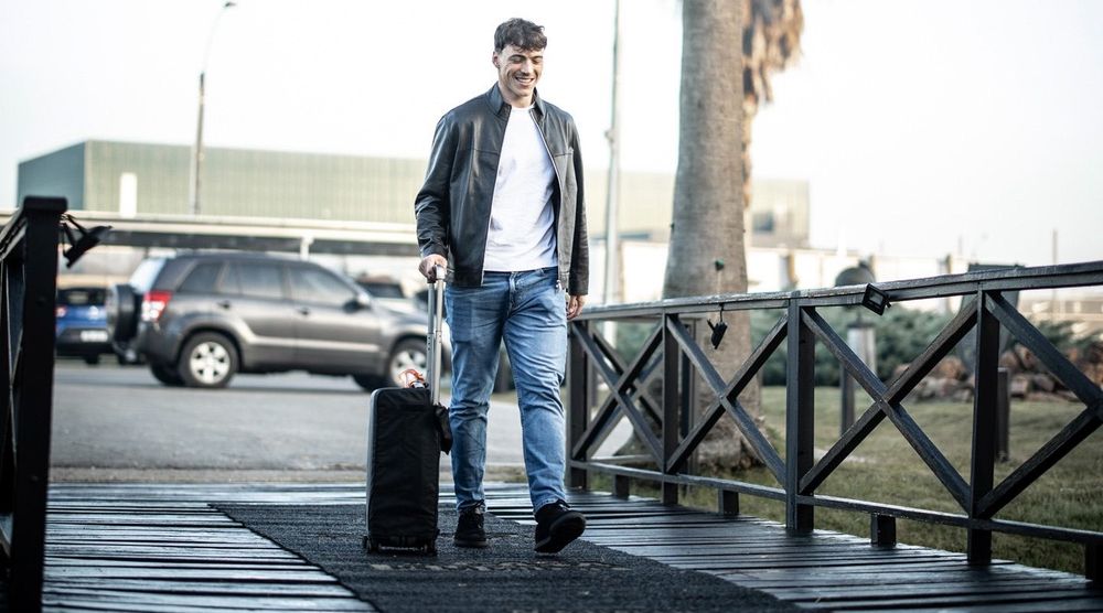 La llegada de Federico Viñas al Complejo Celeste en la previa del Mundial 2026