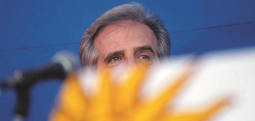 Ex presidente Tabaré Vázquez, 2004.