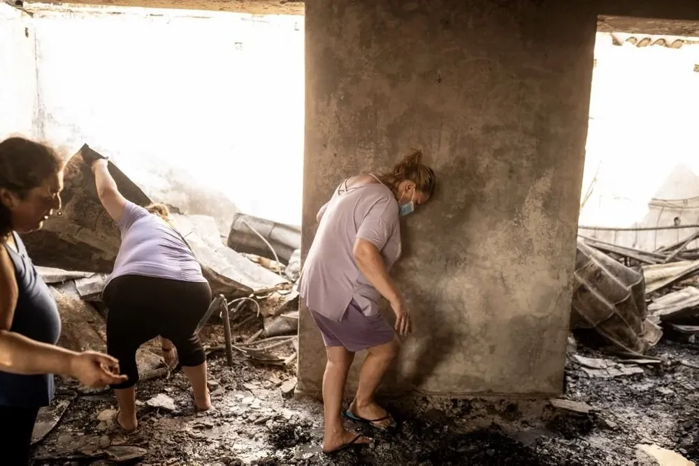 Incendios en Grecia.