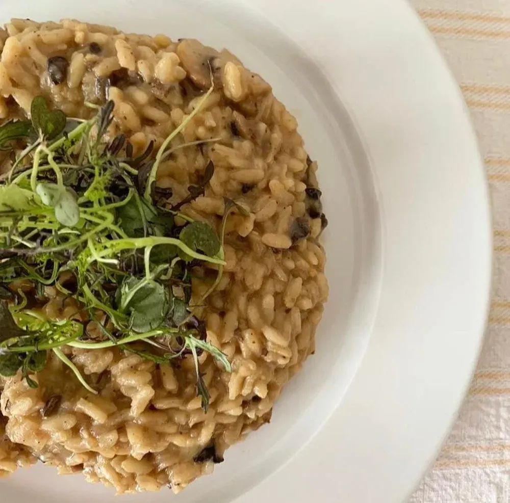 Risotto de hongos