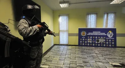 Incautaron más de 550 kilos de droga