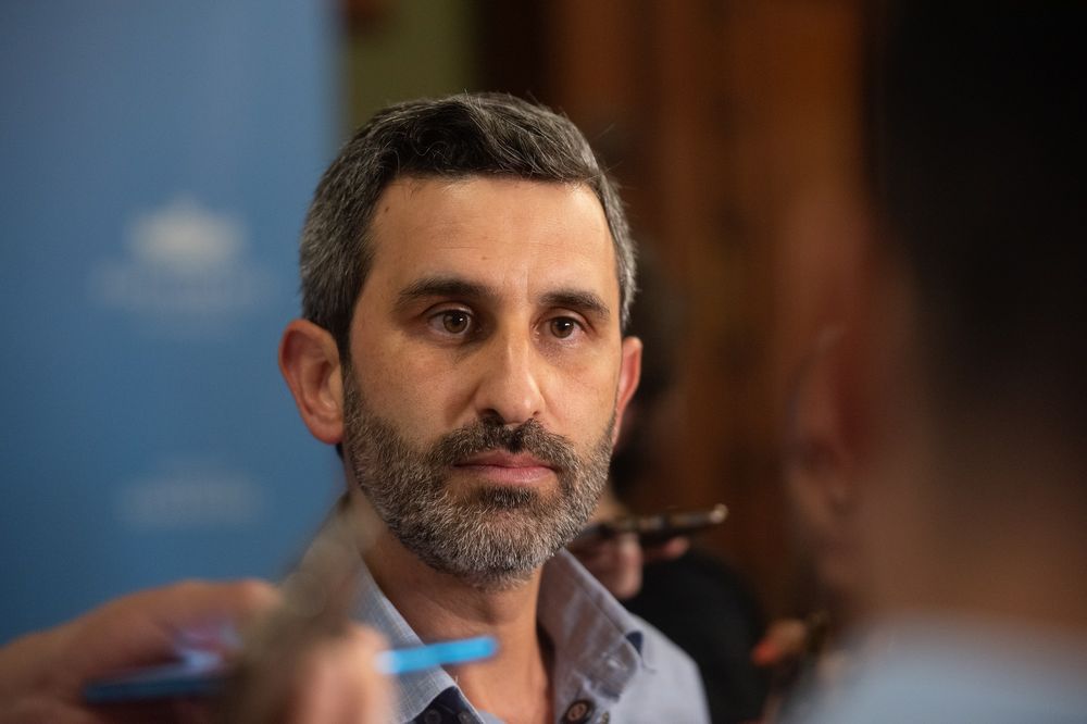 Daniel Caggiani, senador del Frente Amplio