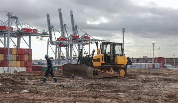 Comienzo de las obras en el Puerto de Montevideo
