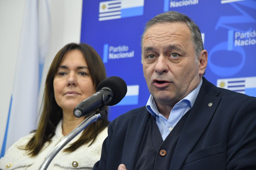 Reunión Pit Cnt con directorio del Partido Nacional/Álvaro Delgado