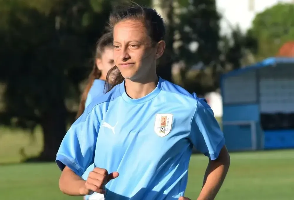 Belén Aquino, jugadora de la selección y del Inter de Porto Alegre