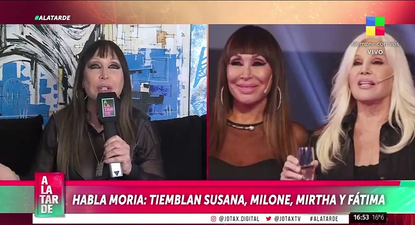 moria casan volvio a disparar contra susana gimenez: se quedo en el pasado