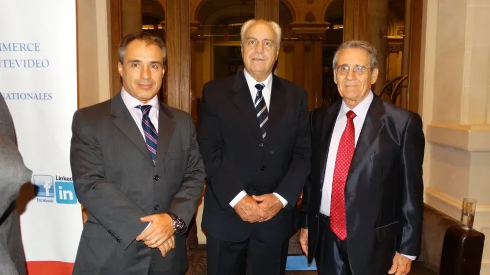 Alejandro Ruibal, Victor Rossi y Robert Milles