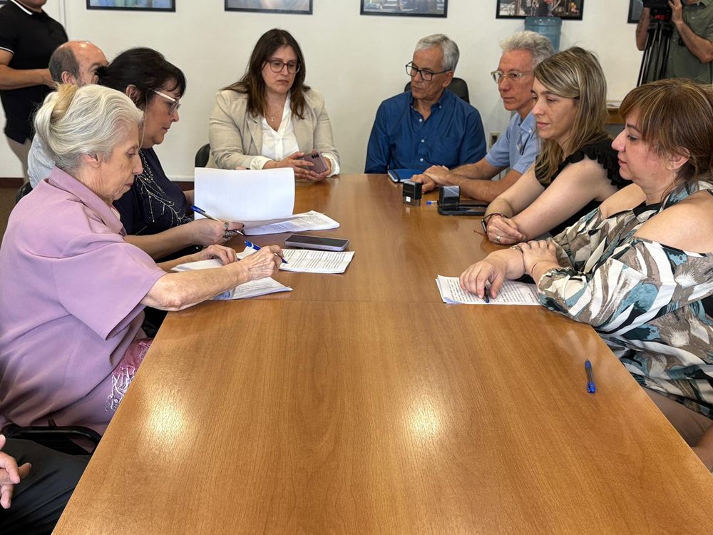 Firma del convenio para el sector dom&eacute;stico en el Ministerio de Trabajo