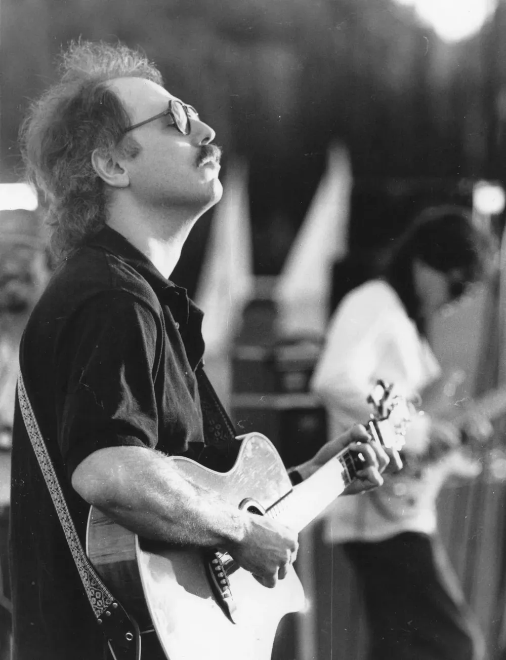 Jaime Roos en vivo en la década de 1990