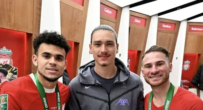 Darwin celebró un nuevo títulio con Liverpool