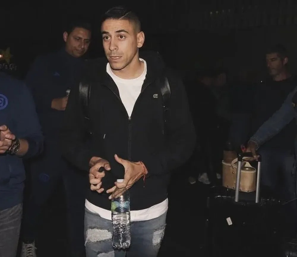 Camilo Cándido al llegar a México