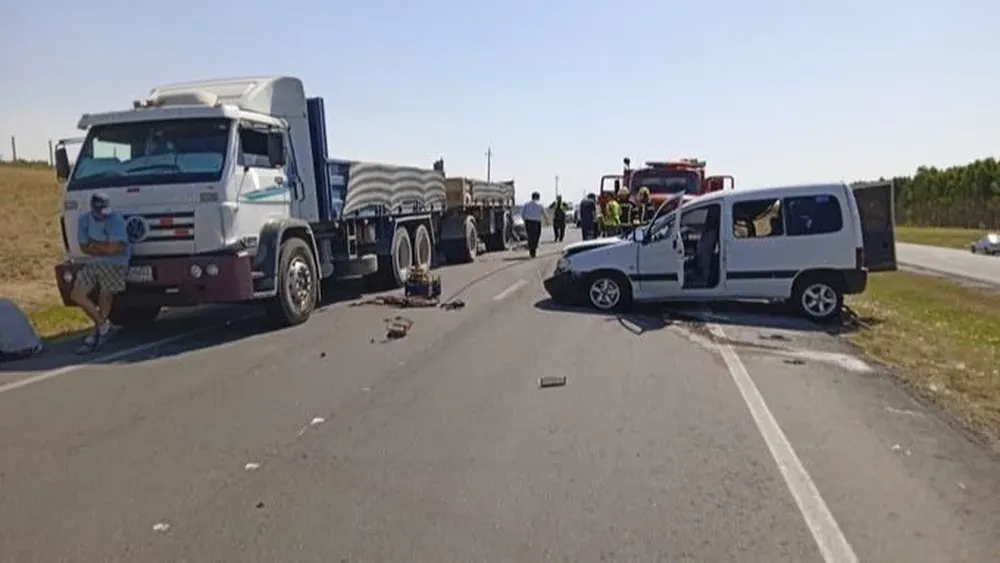 Las cinco personas que iban en la camioneta eran compañeros de trabajo