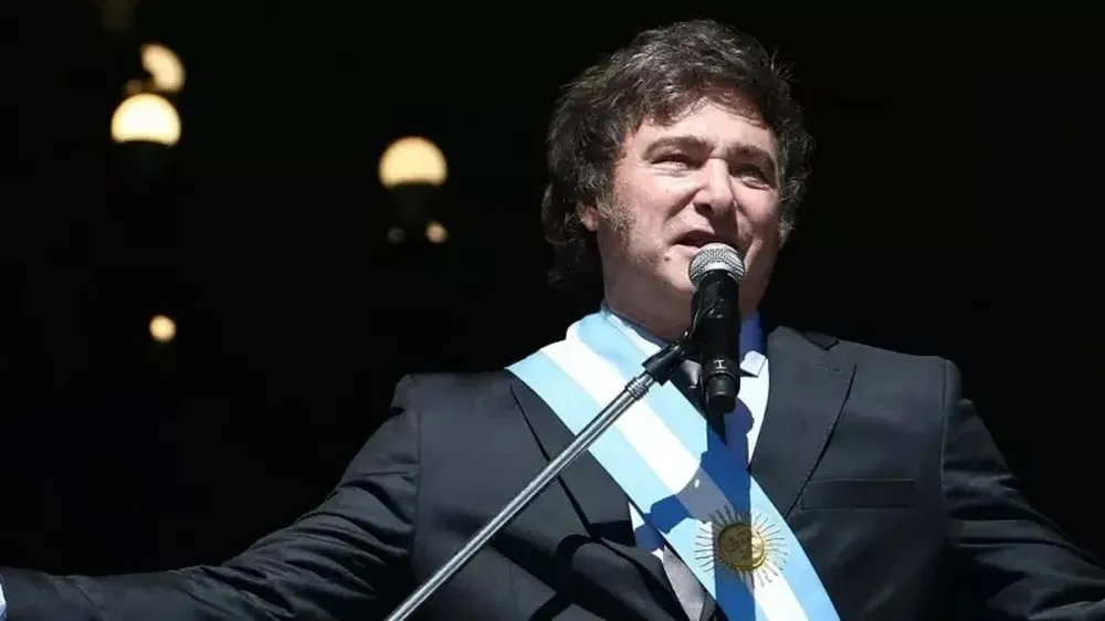 Javier Milei, presidente de la Argentina.