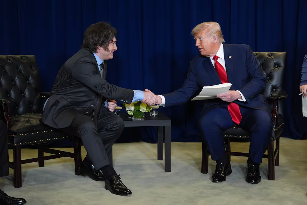 Milei Trump