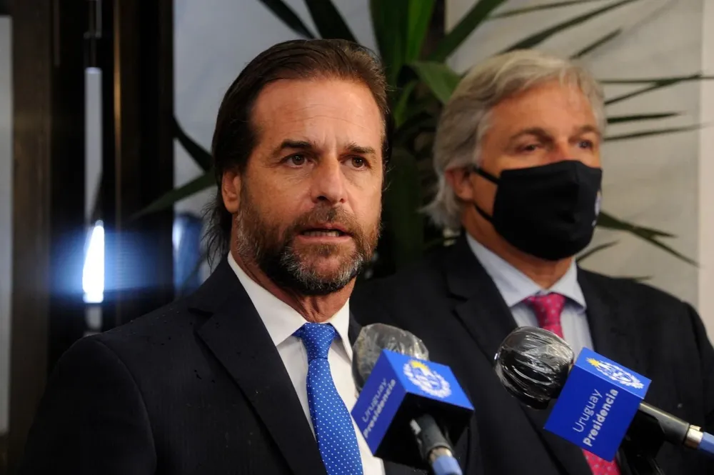 Presidente uruguayo Luis Lacalle Pou