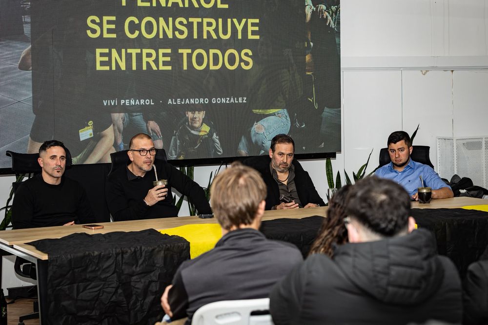 Leonardo Hernández, Diego Fernández, Alejandro González y Federico Terryn